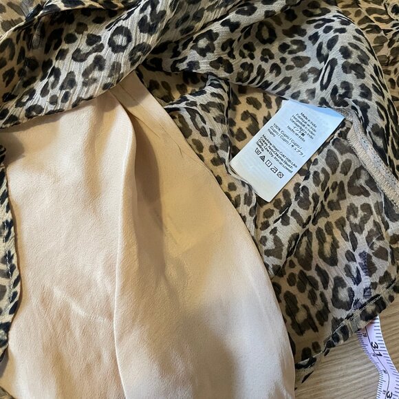 J.Crew ruffle leopard print blouse, 0 - Picture 7 of 7